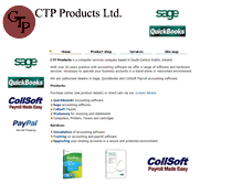 Tablet Screenshot of ctpproducts.ie